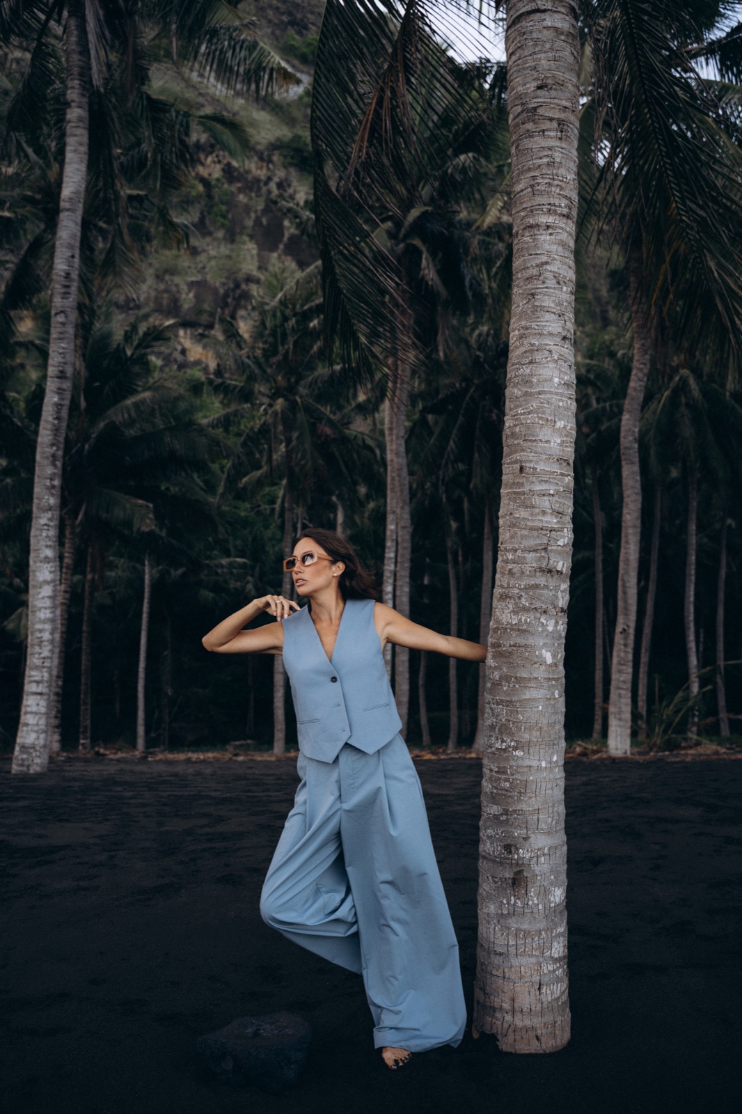 Aleksandra Loseva editorial resort portrait